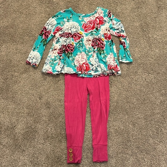 Posh Peanut Other - Posh Peanut Eloise Peplum Set